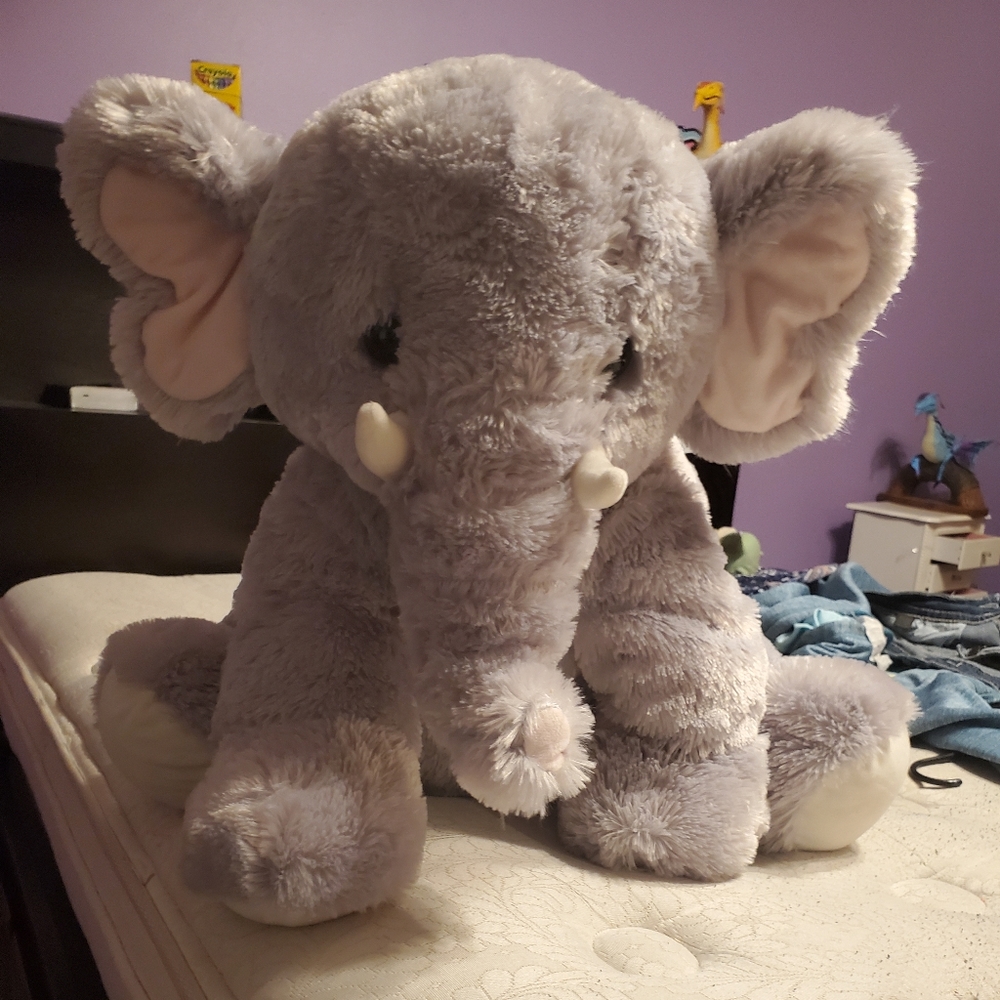 Plush Elephant sensory toy